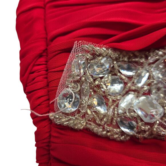 NWT Women's Colors Semi Formal Dress Medium  Fits Like Small S Party Junior Prom - Picture 5 of 7